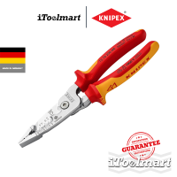 KNIPEX คีมปอกสายไฟ รุ่น 13 76 200 ME ด้าม VDE WireStripper metric