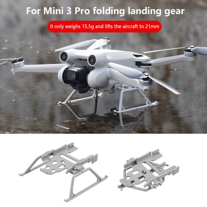 For DJI Mini 3/Mini 3 Pro Drone Heightened Extension Leg Foldable