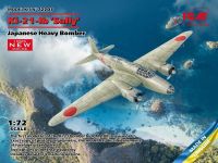 พลาสติก โมเดล ประกอบ icm สเกล Ki-21-Ib ‘Sally Japanese Heavy Bomber