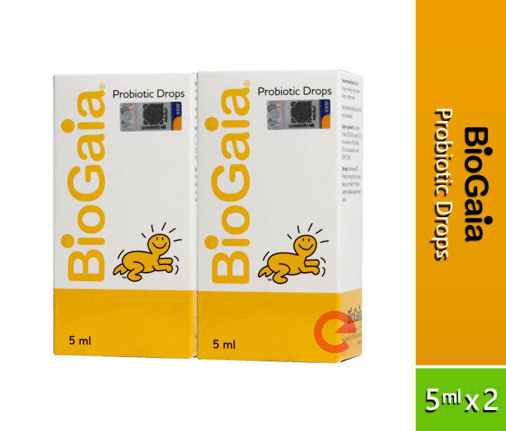 BioGaia Probiotic Drops (Lactobacillus Reuteri DSM 17938) 5ml x 2 (Pack