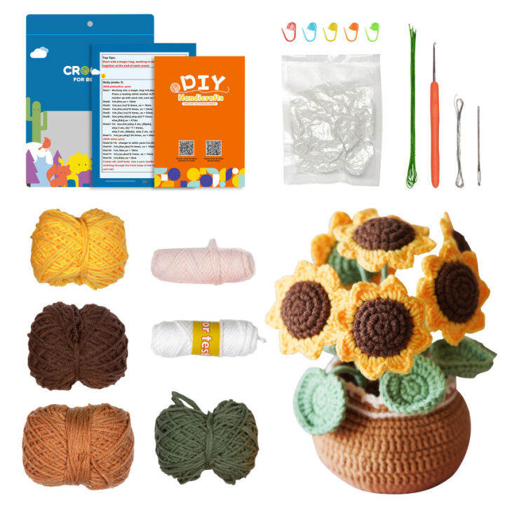 Crochet Kit For BeginnersTulip Crochet Kit Beginner Crochet Starter Kit
