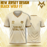 new jersey design black wolf ft