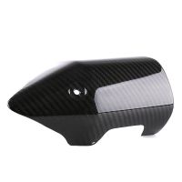 Real Carbon Fiber Exhaust Muffler Pipe Heat Shield Guard Cover Protector For Yamaha MT10 MT 10 MT-10 2016 2017 2018 Accessories