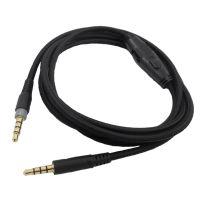 For -HyperX Cloud Alpha/-HyperX Cloud Core Flight Headphone Cable with Volume Control Sound Control Headphone Cable