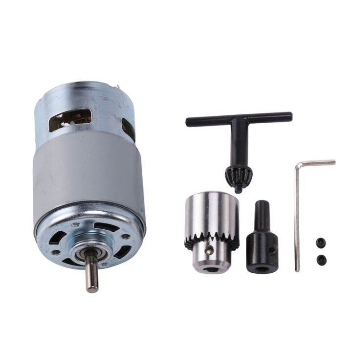 Dc 1224V 775 Motor Electric Drill With Drill Chuck Dc Motor For