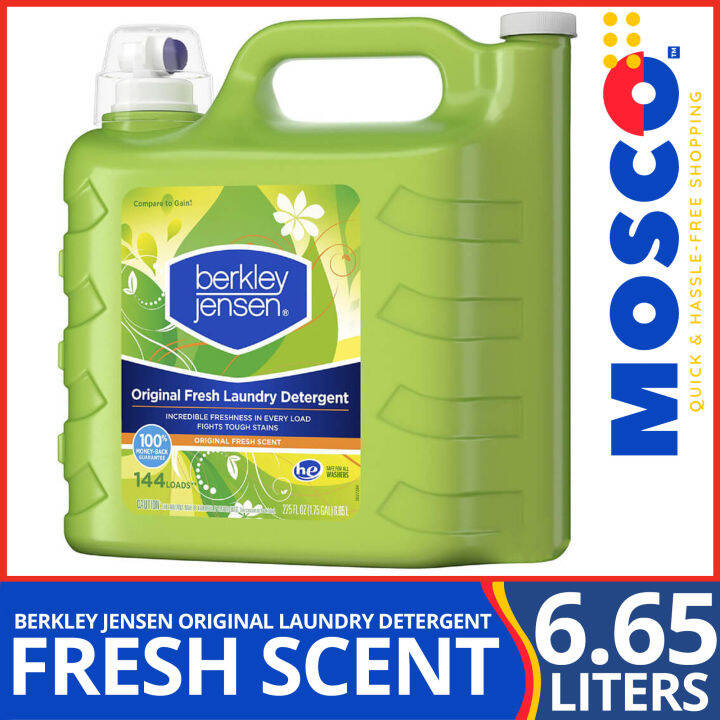 Berkley Jensen Original Fresh Liquid Detergent 6.65L Lazada PH