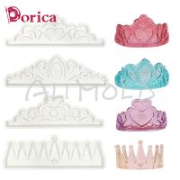 3 Styles Crowns Cake Mold Silicone Fondant Chocolate Resin Mould DIY Clay Princess Ornament Molds Cake Decorating Tools Bakeware Bread Cake  Cookie Ac