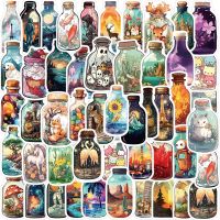 【LZ】❃♗☼  Vintage Bottle World Cartoon Graffiti Adesivos DIY Comics Adesivo Scrapbooking Bagagem Laptop Telefone Capacete Presente do partido 10 Pcs 50Pcs