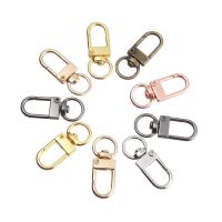 5Pcs Hardware Accessories Rotating Buckle Zinc Alloy Collar Clasp KeyChain