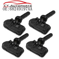 YAOPEI 4PCS ใหม่68249197AA TPMS เซ็นเซอร์ความดันยางเหมาะสำหรับ2014-17 Dodge Ram 1500 2500 3500