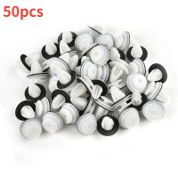 50x Plastic Trunk Screw Rivets Set Car Bumper Fender For Auto Fastener Clips car buckle