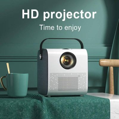 Q3 Projector 2023 WiFi 1080P โปรเจคเตอร์ HD Android wiFi mini projector portable small speaker Bluetooth บลูทู ธ โปรเจคเตอร์