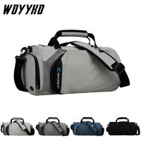 Men Waterproof Separation Gym Fitness Bag,Womem Breathable Dry Wet Travel Yoga Handbag,Fitness Sport Shoulder Bag With Shoes Bag