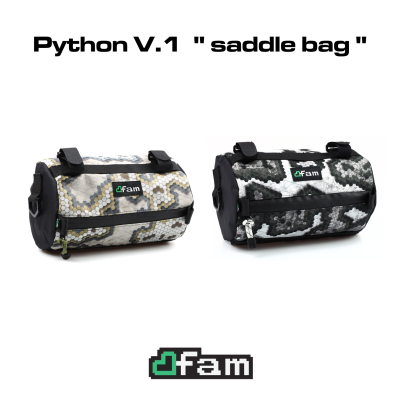 fam saddle bag กระเป๋าใต้อาน Python V.1