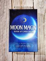 Moon Magic Book &amp; Card Deck ไพ่ออราเคิลแท้ลดราคา/ ไพ่ยิปซี/ ไพ่ทาโร่ต์/ ไพ่ออราเคิล/ Tarot/ Oracle