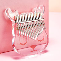 21 Tone Kalimba Crystal Transparent Thumb Piano Finger M Piano Beginner Girl Cabalin Beginner Musical Instrument