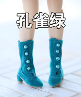 2021Blythes doll shoes riding boots for 18 BJD Azone Blyth doll sport casual shoes Handmade leather nap pearl button