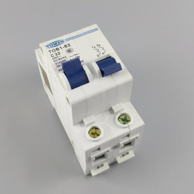 【YF】✷  1P 32A Manual transfer switch Circuit breaker MCB 50HZ/60HZ 400