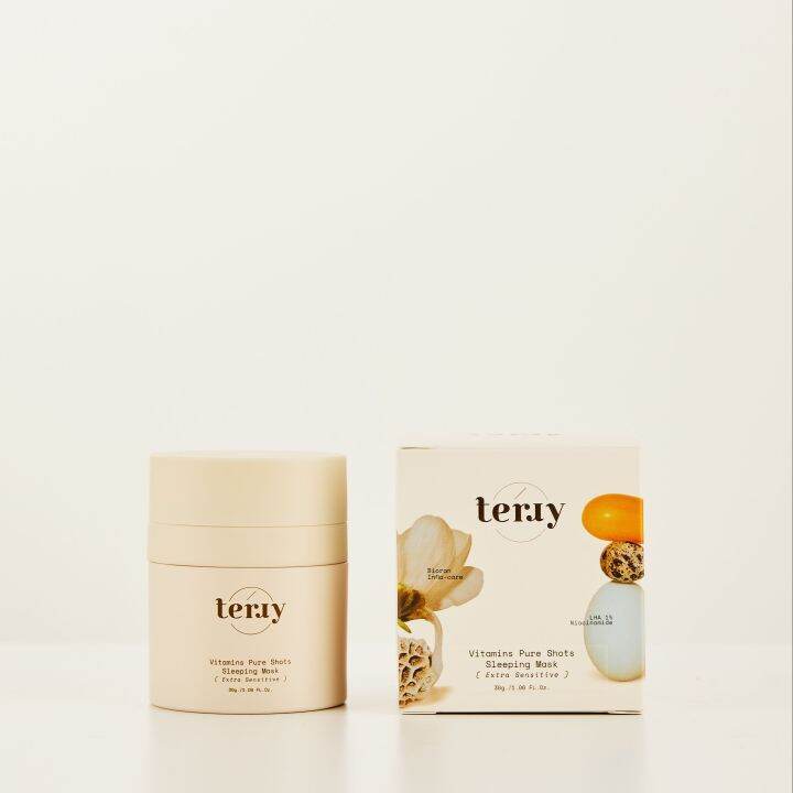(New Package) Terry Sleeping mask วิตามิน อาหารผิว Vitamins pure shots