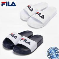 FILA Unisex DRIFTER Slide 2 Color (White / Navy) Slippers (Size-mm)