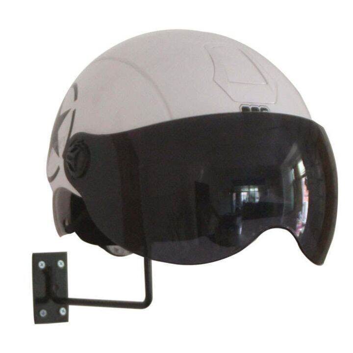 wall-mount-storage-holder-hanger-motorcycle-helmet-hat-screws-ball-multifuctional-thickened-base-wig-display-rack-hook