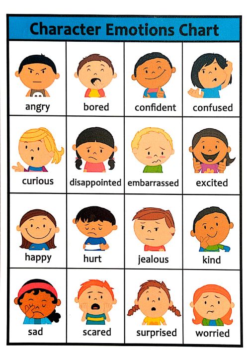 Emotions - Laminated Chart | Lazada PH