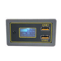 ZK-BC 4.5-32โวลต์12โวลต์24โวลต์ Voltmeter Baterai ตะกั่วกรดลิเทียมแอมป์มิเตอร์เครื่องทดสอบความจุ18650เครื่องวัดพลังงานกระแสไฟฟ้าพร้อมหน้าจอ QC3.0แท่นชาร์ต USB แบบเร็ว