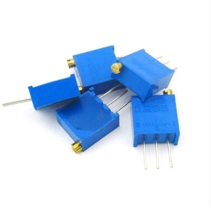 3296W 100 200 500 ohm 1K 2K 5K 10K 20K 50K 100K 200K 500K 1M ohm 103 100R 200R 500R Trimpot Trimmer Potentiometer