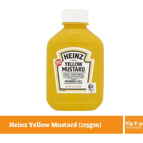 HEINZ YELLOW MUSTARD 255G (EXPIRED 31/07/24) Lazada