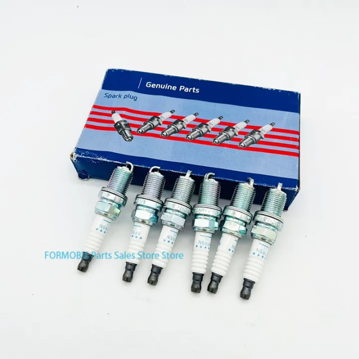 New Genuine 6pcs/lot Iridium Spark Plug For Hyundai Elantra Sante Fe ...