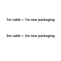 10 pcs / lot high quality 1m cable + 1m new packaging / 2m cable + 2m new packaging