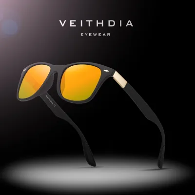 VEITHDIA Sunglasses Gradient Photochromic Unisex Polarized Mirror Lens Vintage Day Night Dual Sun Glasses For Men Women 7029