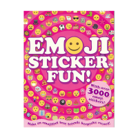 Top that Emoji sticker fun Emoji expression English Sticker Book Emoji expression Book Childrens mood log recording activity book English original imported book