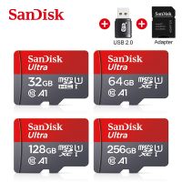 [HOT TALQQQWWEGE 583] ไมโคร SD Sandisk Ultra 128 GB 32GB 64GB 256GB ไมโครการ์ด SD 16GB การ์ดแฟลชการ์ดเมมโมรี่ SD/TF 32 64Gb ไมโคร SD 128 GB สำหรับโทรศัพท์