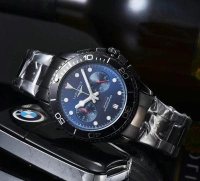 【สต๊อกพร้อม】นาฬิกาแบรนด์หรูสำหรับผู้ชายนาฬิกาข้อมือผู้ชายใหม่2022สายสแตนเลสนาฬิกาผู้ชายแฟชั่น
