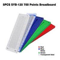 ☫ Hi-Q 5PCS SYB -120 breadboard 700 Point Solderless PCB Bread Board 177x46mm