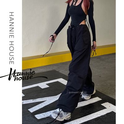 Hannie- กางเกงซับใน ขากว้าง ลําลอง สไตล์ย้อนยุค สําหรับผู้หญิง