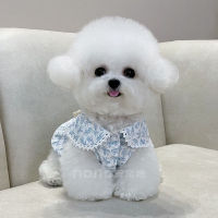 Flower Dress Pet Dog Clothes Sweet Print Clothing Dogs Super Small Cute Thin Chihuahua Summer White Girl Mascotas Dresses