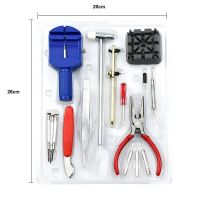 ：》’【 16Pcs Watch Tool Repair Kit Band Link Remover Back Case Opener Watch Part Battery Replacement Professional Watchmaker Tools