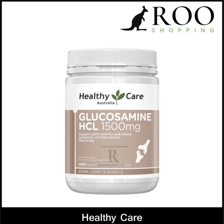 Healthy Care Glucosamine HCL 1500mg 200 / 400 Tablets Lazada