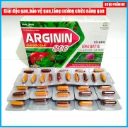 Viên uống bổ gan Ariginin 800 Tỏi đen cao kế sữa ,cao cà gai leo