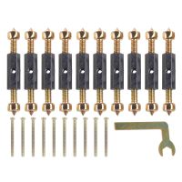 10 Pieces Cassette Repairer Electrical Repairer Cassette Screws Support Rod for Wall Mounted Switch Repair