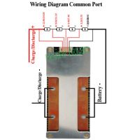4S 160A 120A 200A BMS การ Lifepo4แบตเตอรี่ลิเธียมตลอดไปลิเธียมเหล็กฟอสเฟตแผ่นป้องกันแบตเตอรี่กับวงจรไฟฟ้าการชาร์จที่สมดุล