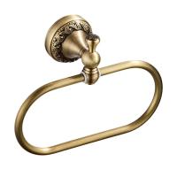 ss Towel Ring Oval Vintage Towel Rack Wall Mounted Towel Holder Antique Craft Bathroom Accessories for Home Ho