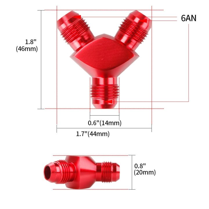 jh-cross-border-car-modification-supplies-oil-pipe-tee-adapter-an6-an8-an10-y-type-cooling