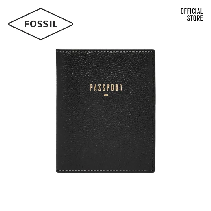 Fossil Rfid Passport Case Leather Black Sl7431001 Lazada Ph 2201