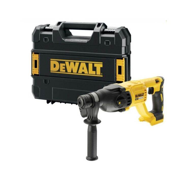 dewalt-dch133nt-สว่านโรตารีไร้สาย-3-ระบบ-18v-brushless-ปรับซ้าย-ขวา-พร้อมกล่องพลาสติก-เครื่องเปล่า-ประกัน-3-ปี