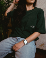 Club Lobster | Signature Oversized Tee เสื้อยืด unisex ทรง oversize (Dark Green)