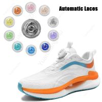 1Pair New Automatic Laces Sneakers Swivel Buckle Shoelaces Without ties Adults Kids Lazy No Tie Shoe laces Shoe Accessories