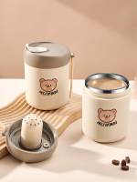 WORTHBUY 18/8 Stainless Steel Water Cup with Lid 500ML Coffee Milk Cup Tea  Mug Kid Adult Student Breakfast cup